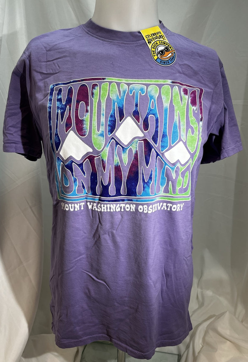 Mountains On My Mind Tee – Mount Washington Observatory