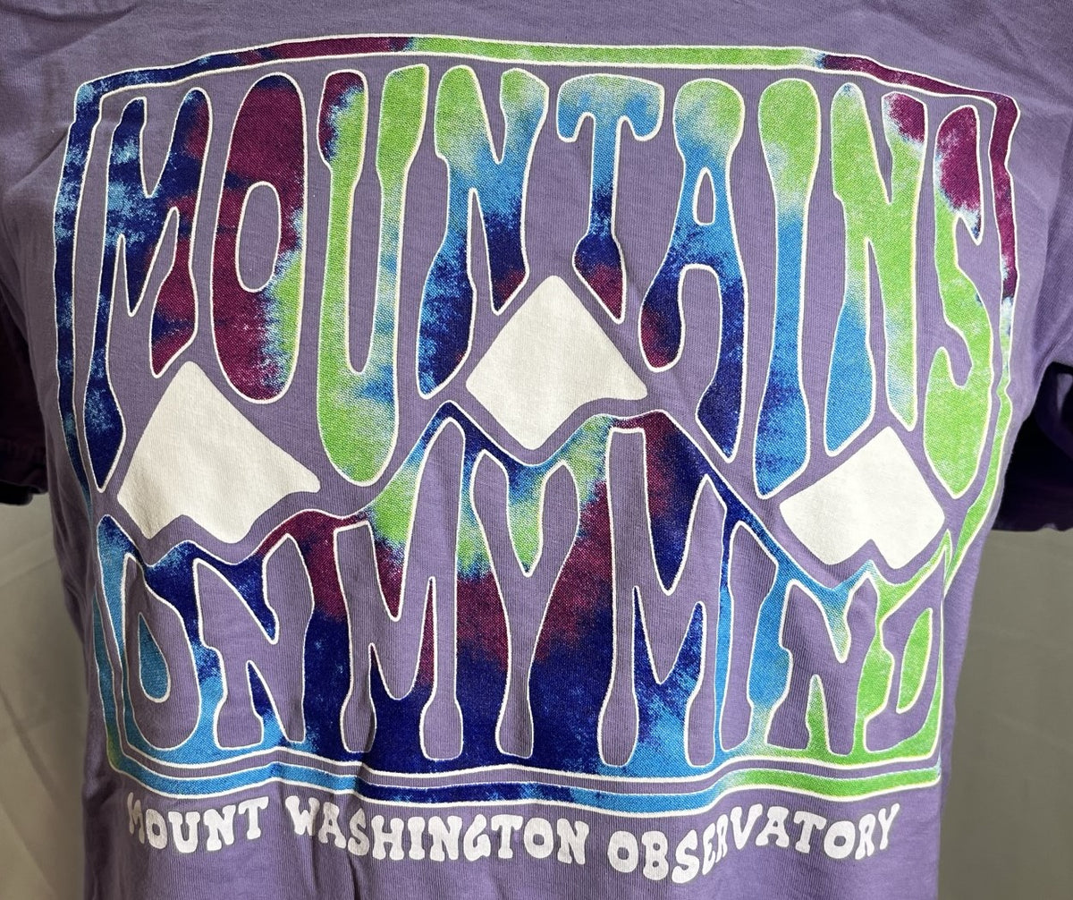 Mountains On My Mind Tee – Mount Washington Observatory