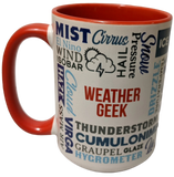 Weather Geek Chit Chat Mug | Multiple Colors Available