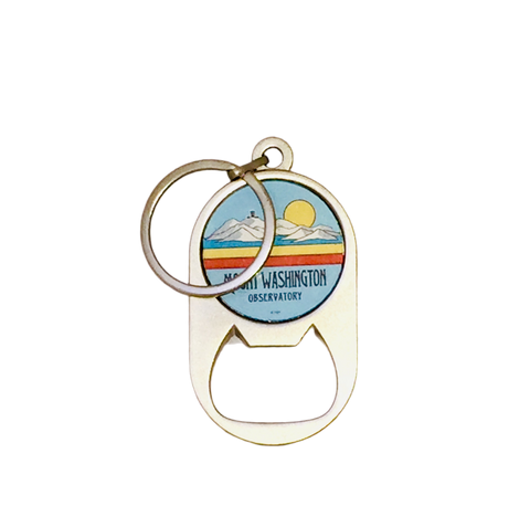 Bart Circle Keychain Bottle Opener