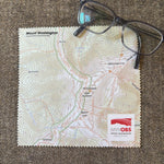 Mount Washington Trail Map Lens Cloth