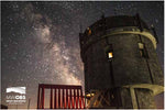 Milkyway Over Tower Postcard