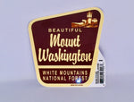 Beautiful Mount Washington Sticker