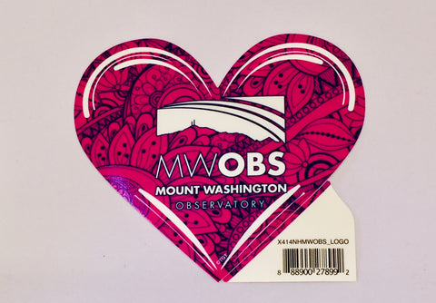 MWOBS Logo Heart Sticker