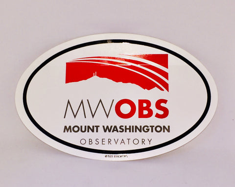 MWOBS Oval Sticker