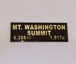Summit Sign Sticker