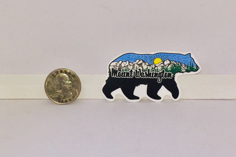 Mini Black Bear Mountain, sticker